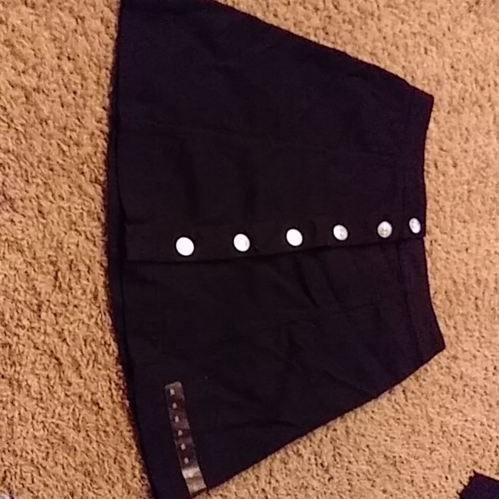 A pretty black skirt